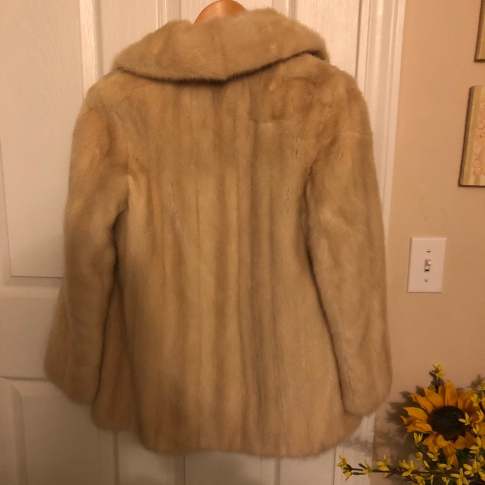 Gorgeous cream Mink coat.